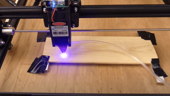 Cutting wood piece